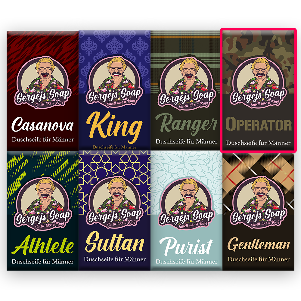 Seifen Booster Pack (7+1 Gratis)