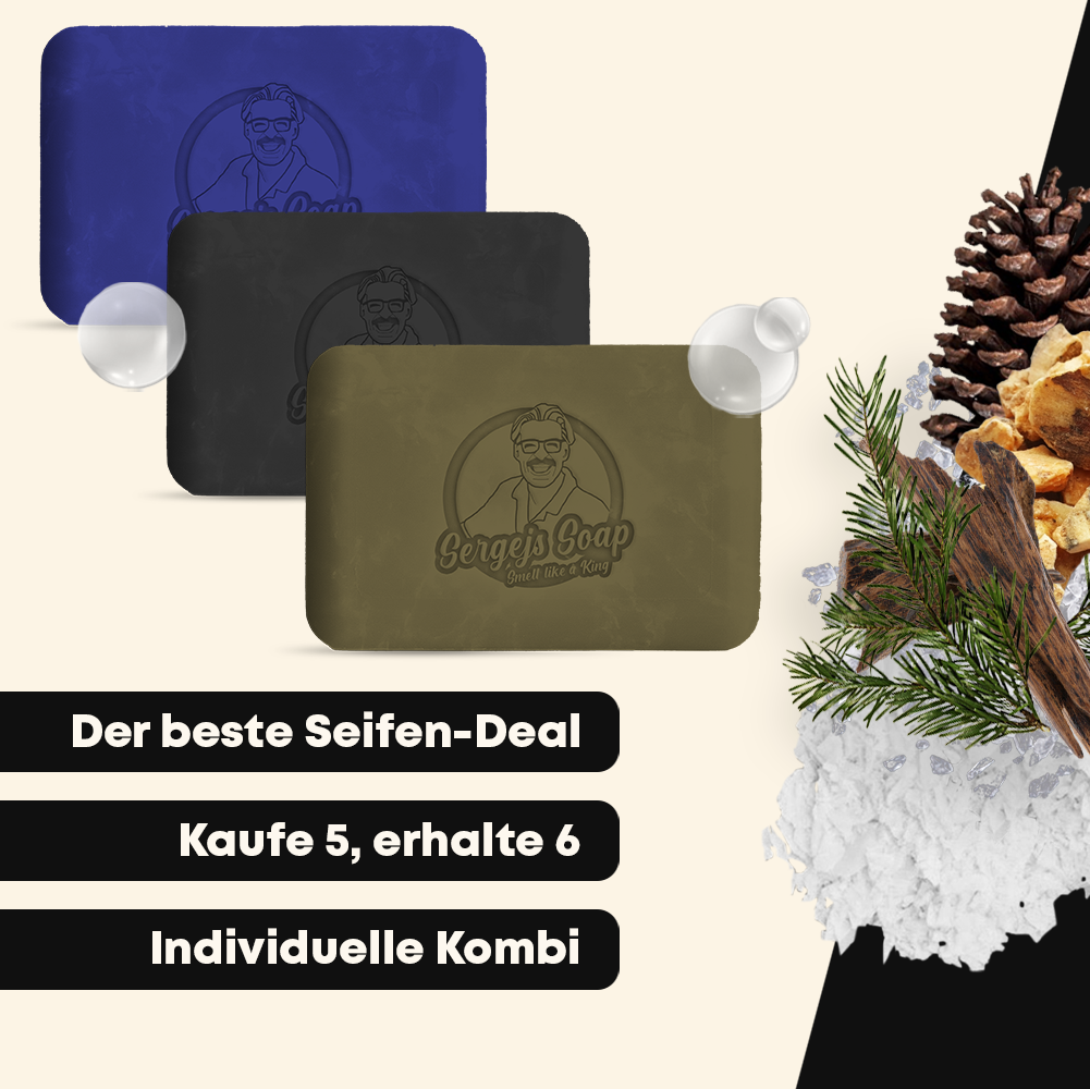 Seifen Booster Pack (5+1 Gratis)