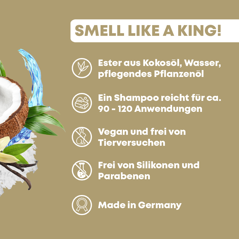 Barber - Festes Shampoo für Haare & Bart