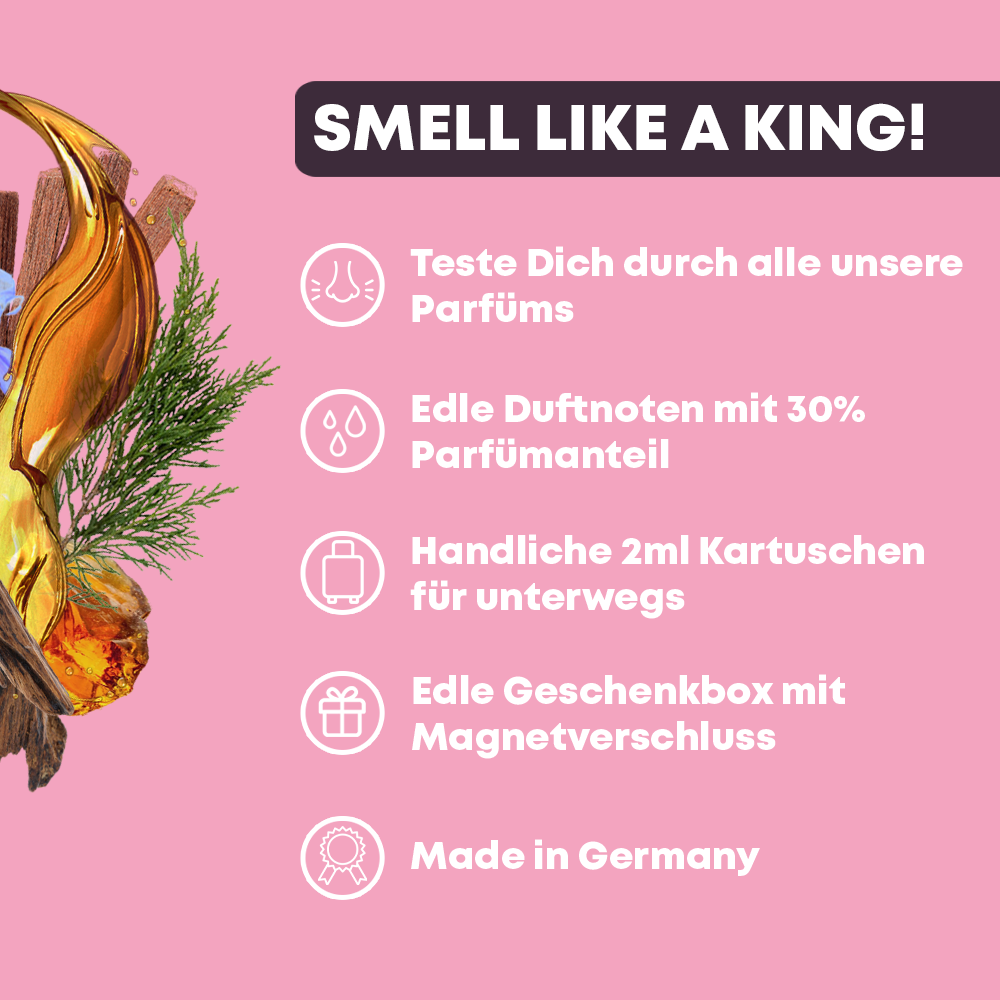 5er Set Extrait de Parfum Duftprobenbox