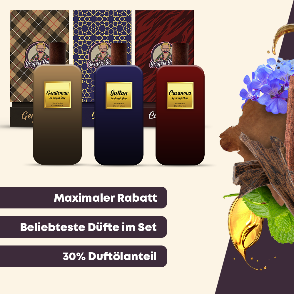 3er Parfum Set