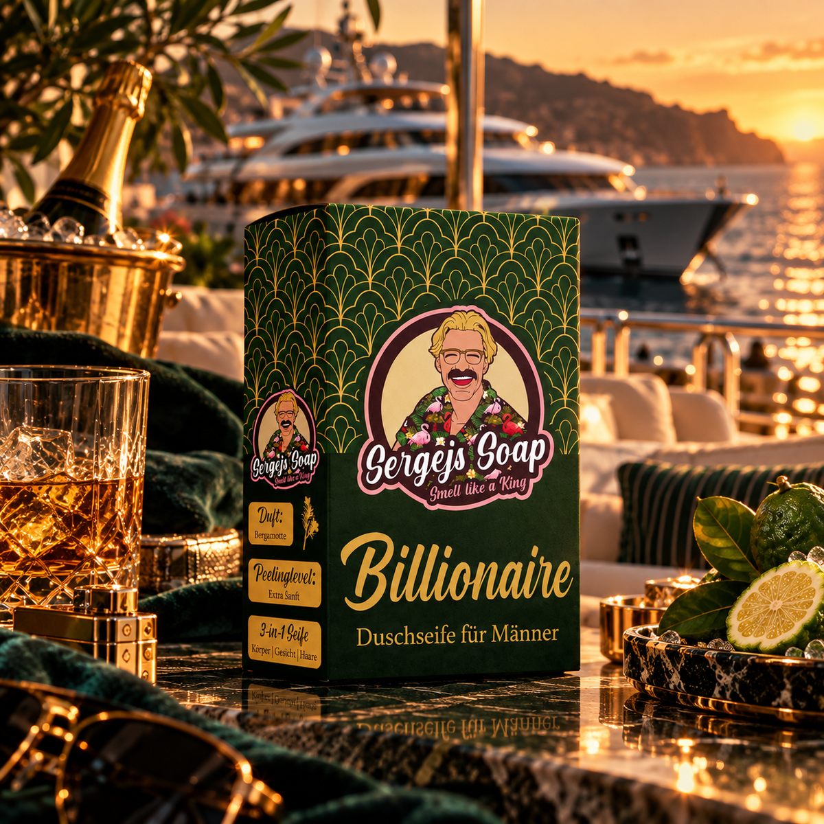 Billionaire - Duschseife