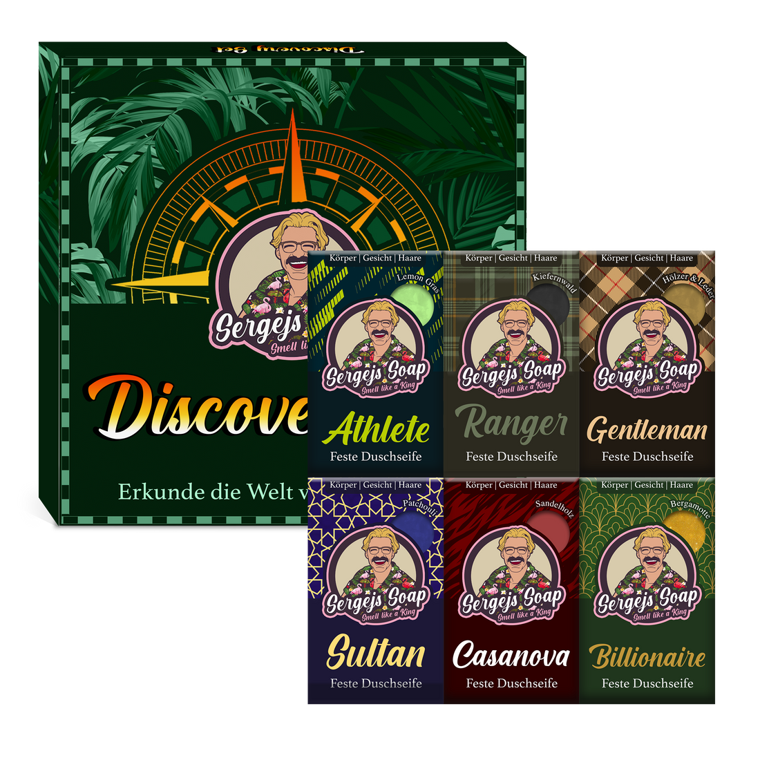 Discovery Set - 6 Seifen zum Testen