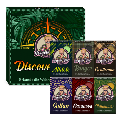 Discovery Set - 6 Seifen zum Testen