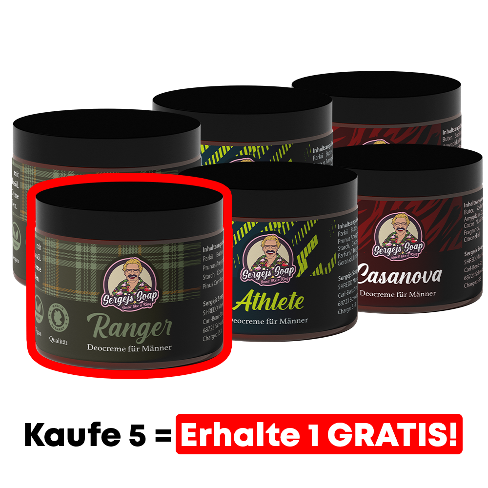 Deocreme Booster Pack (5+1 Gratis)