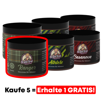 Deocreme Booster Pack (5+1 Gratis)