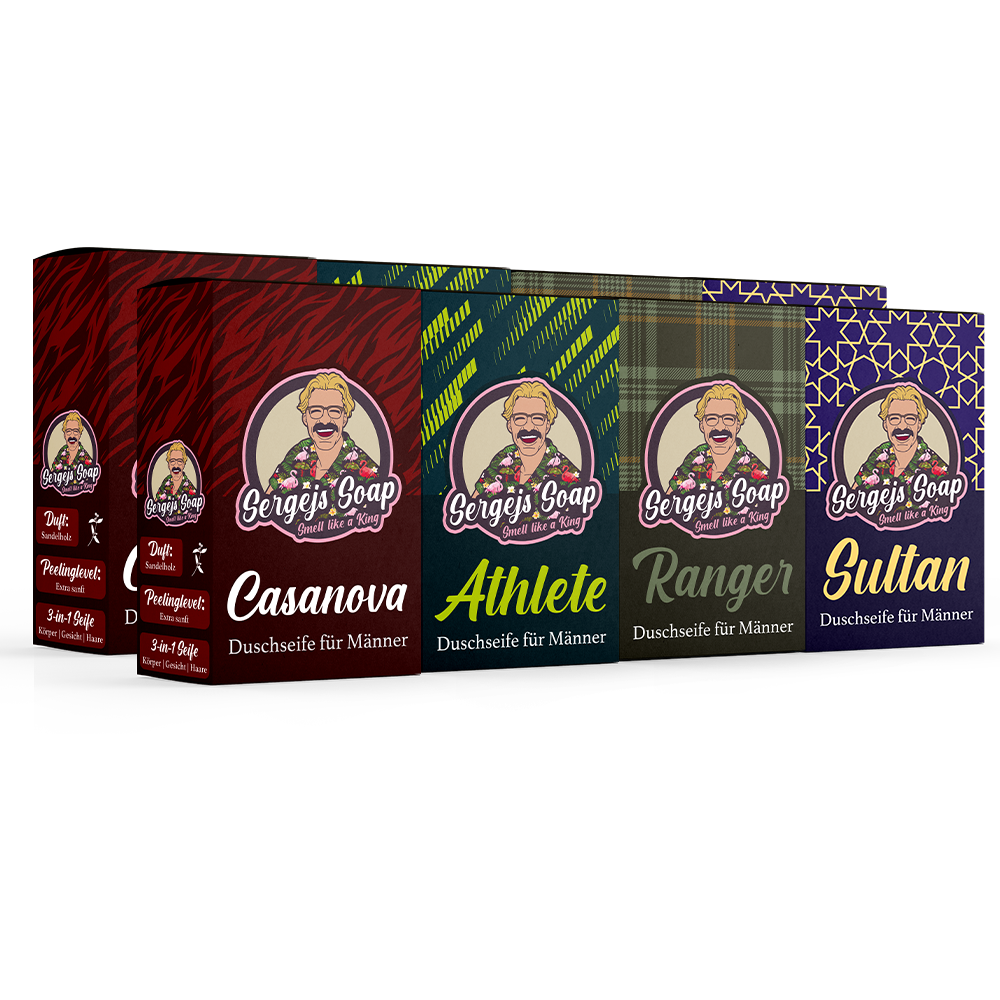 Seifen Booster Pack (7+1 Gratis)