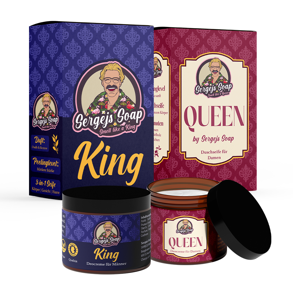 King &amp; Queen - Partner Set