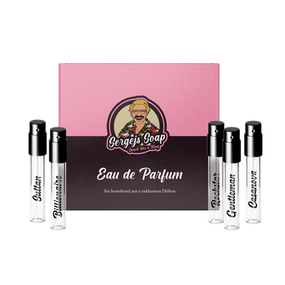 5er Set Extrait de Parfum Duftprobenbox