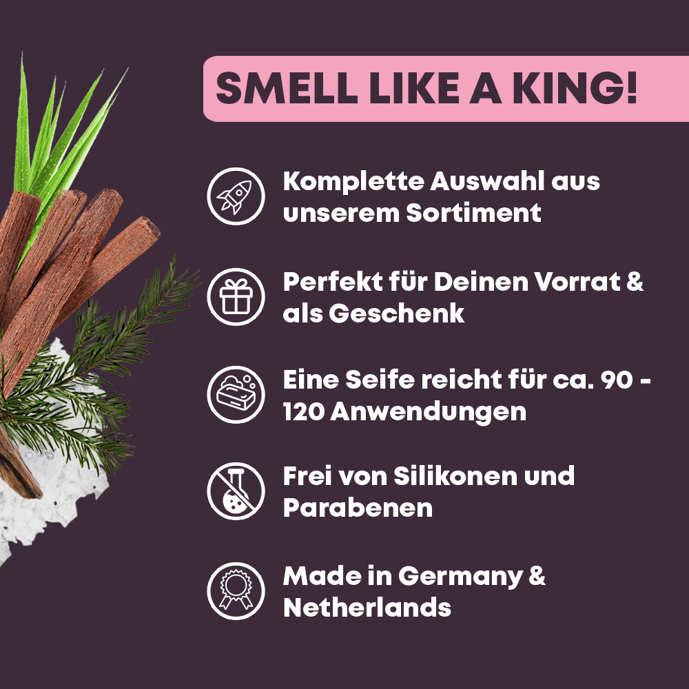 Seifen Booster Pack (7+1 Gratis)