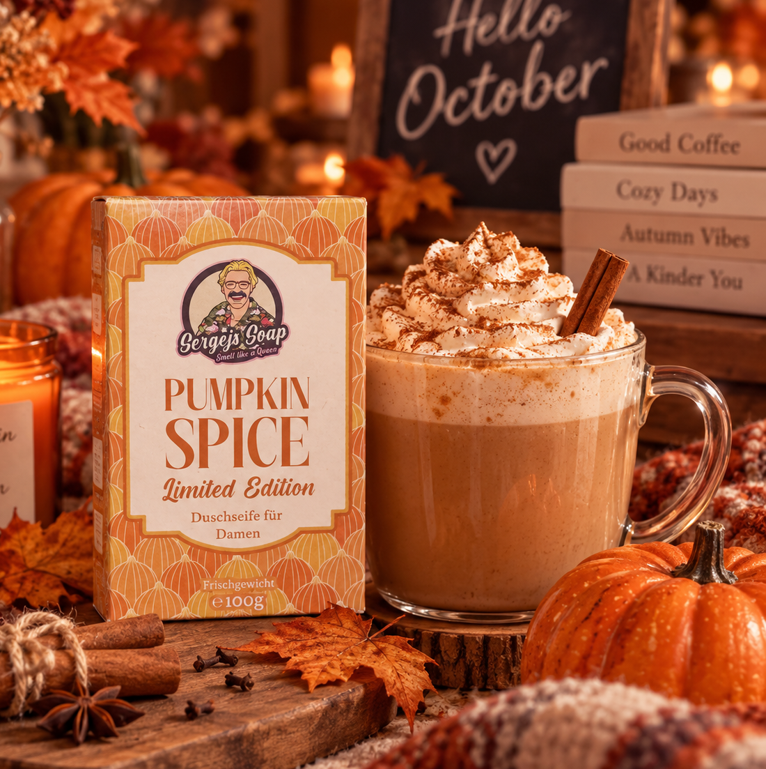 Pumpkin Spice - Limited Duschseife